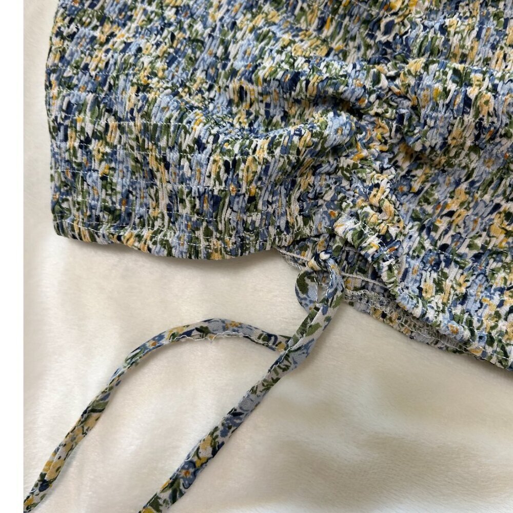 floral crop top - Picture 3 of 6
